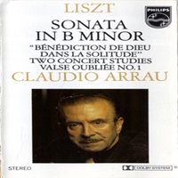 Philips : Arrau - Liszt Sonata, Etudes